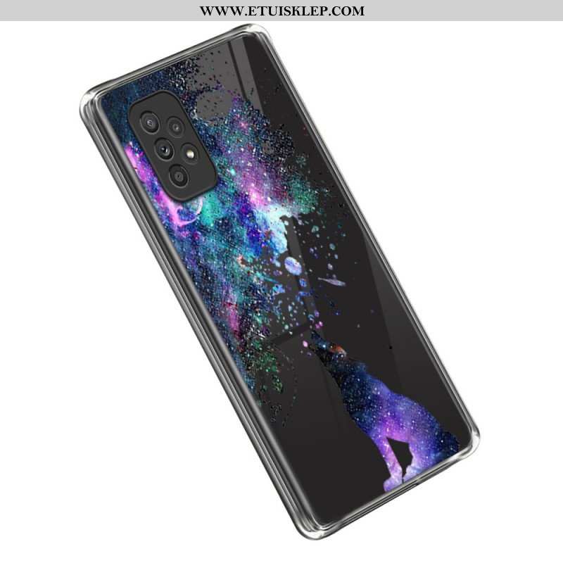 Etui do Samsung Galaxy A53 5G Bezszwowe Wilki